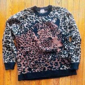 Show Me Your MuMu Leopard Sweater